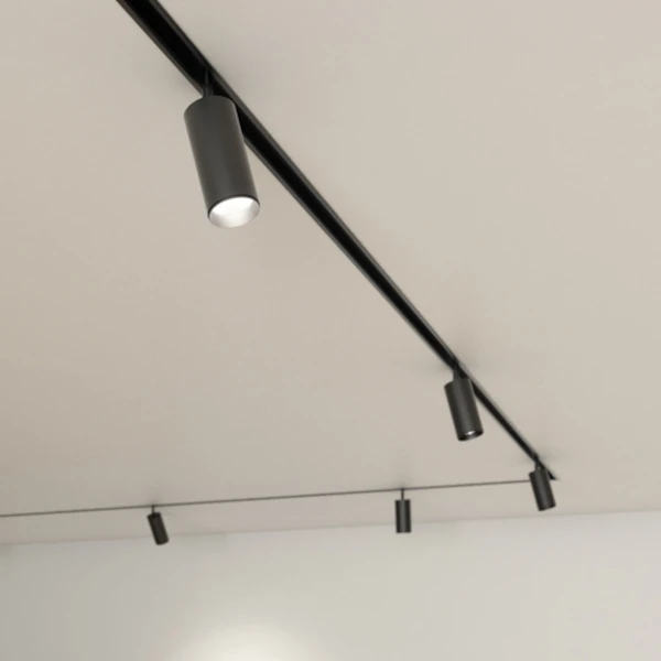 Szynowa lampa magnetyczna PET next czarna regulowana LED 8,5W 3000K ON/OFF 16433-M930-WB-00-12