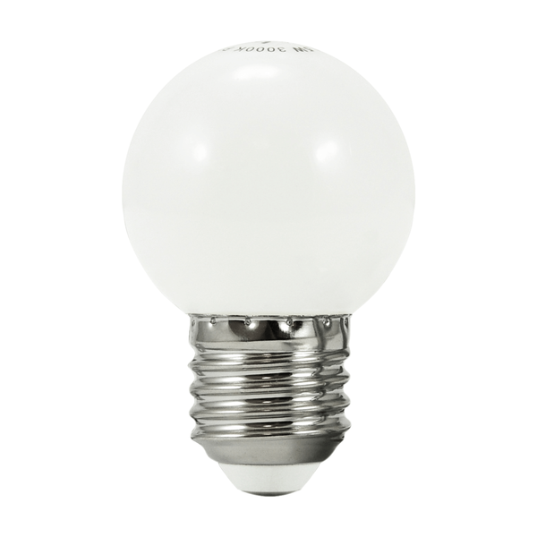 Komplet 2 żarówek mlecznych do girlandy Party LED 0,5W IP44