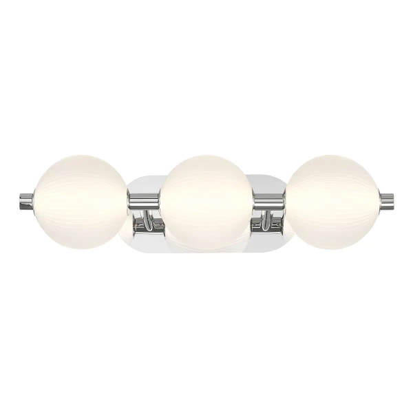 Ścienna lampa Palmas QN-PALMAS-3W-PN LED 27W 3000K IP44 balls nikiel biała