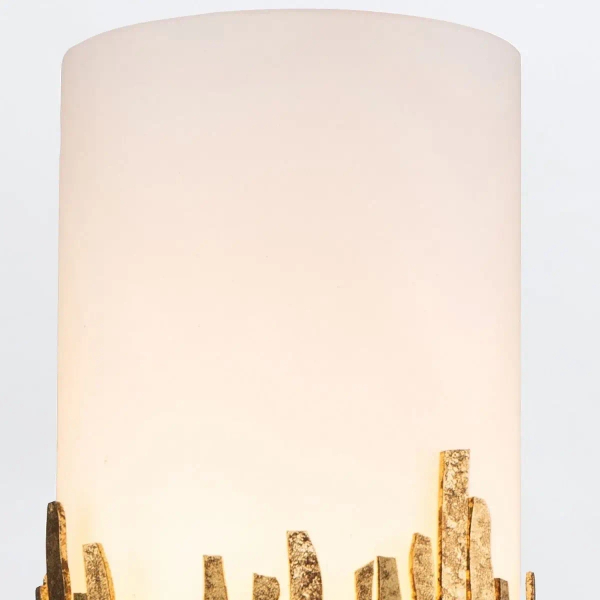 Podłużna lampa na ścianę Sawgrass QN-SAWGRASS-1WB-DG-O IP44 złoty