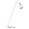 Lampka biurkowa COCO 107341 Markslojd regulowana z kulistym kloszem biała