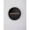 Metalowy kinkiet ścienny do ogrodu FRAVONO LE75293 LED 5W 3000K IP54 czarny