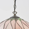 Wisząca lampa nad wyspę Hutchinson 64176 na łańcuchu kolorowa