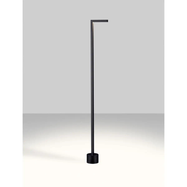 Ogrodowa lampa stojąca BERENDA LE75141 LED 5W 3000K IP65 czarna