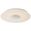 Plafon LAMPA sufitowa NICOLE 41329N Globo okrągła OPRAWA głośnik bluetooth LED RGB 57,5W z efektem gwiazd biała