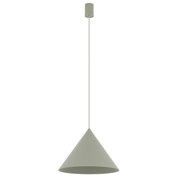 Trójkątna lampa wisząca ZENITH 11485 nad stół szałwiowy