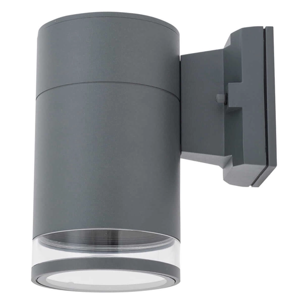 Kinkiet zewnętrzny Rock 10686 na elewację IP44 tuba metalowy grafitowy