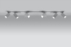 Regulowana LAMPA sufitowa MERIDA SL.0464 metalowa OPRAWA reflektorki białe