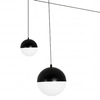 Lampa wisząca ścienna Bowl Duo MSE010100152 czarna biała