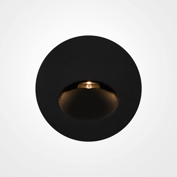 Schodowa lampa wpustowa Bil O015SL-L3B3K LED 3W 3000K ogrodowa IP54 czarne