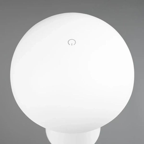 Nocna lampka sypialniana Lennon R52176101 LED 2W 3000K IP44 grzyb biała
