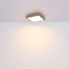 Ekologiczna LAMPA sufitowa DORO 416080WD2 Globo nowoczesna LED 24W 3000K do salonu drewno