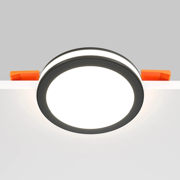 Lampa wpuszczana Phanton DL303-L12B Maytoni LED 12W 3000K okrągła czarna