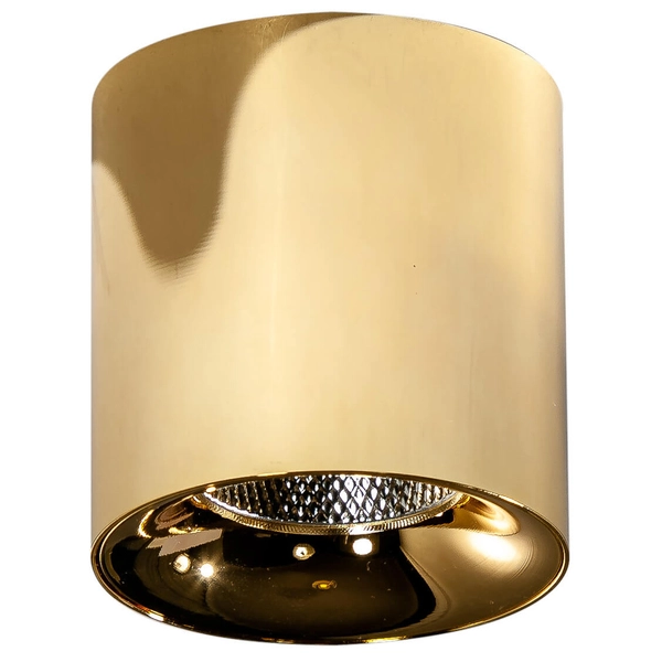 Nowoczesna lampa sufitowa Mane AZ4323 LED 10W okrągły plafon złoty