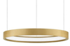 Lampa wisząca ZACAPU LE42789 obręcz nad stolik LED 30W 3000K złota