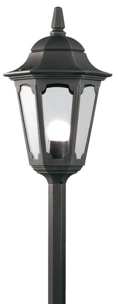 Latarnia ogrodowa Parish PR5-BLACK Elstead zewnętrzna stojąca czarna