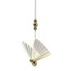 Glamour lampa zwisowa Mariposa LP-1715/1P LED 8W 3000-6000K motyl złota OUTLET