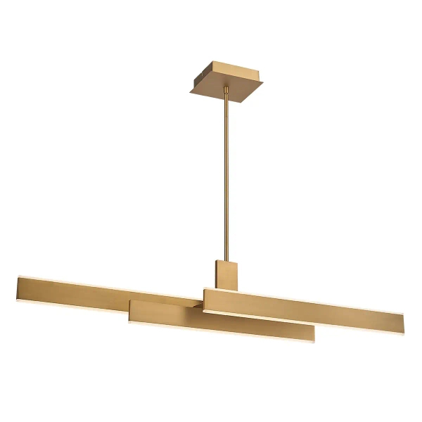 Wisząca lampa belka Cameno QN-CAMENO-LP-BG LED 74W 3000K złoty