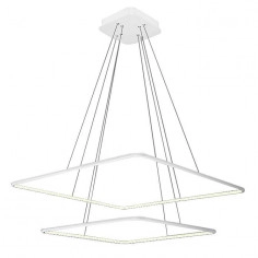 Lampa wisząca NIX ML514 Milagro metalowa OPRAWA zwis LED 50W 3000K kwadraty squares białe