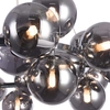 LAMPA wisząca DALLAS MOD548PL-25CH Maytoni szklana OPRAWA modernistyczny ZWIS molekuły chrom przydymione