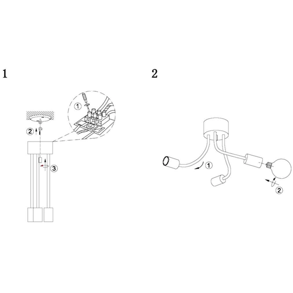 Loftowa LAMPA sufitowa MEDUSA 107930 Markslojd metalowa OPRAWA industrialny plafon peszel wysięgniki czarne