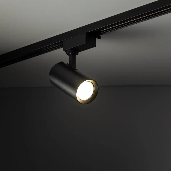 Szynowa 1-fazowa lampa sufitowa Tracer 10971 tubka czarny