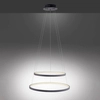 Podwójna lampa zawieszana Circle 11525-13 Just Light LED 46W 3000K antracyt