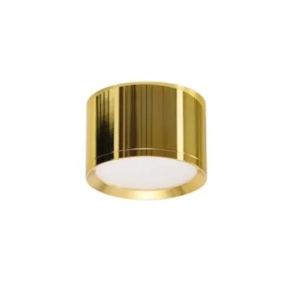 Złoty downlight MARTON AZ6861 1xLED 8W 3000K IP44 natynkowy