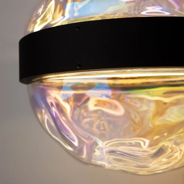 Kulisty kinkiet ścienny Misterio MOD379WL-L6B2.7K LED 6W 2700K kula czarny