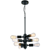 Wisząca lampa Orebro 312501 modernistyczna zwis czarna