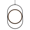 Zwisowa lampa Elipse 60217A-M LED 16W 3000K regulowana czarna