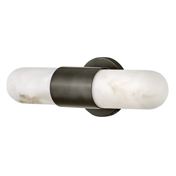 Podłużna lampa ścienna Ibiza QN-IBIZA-M-BX LED 21,5W 3000K IP44 czarny