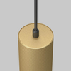 Salonowa lampa wisząca Artisan P082PL-GU10-MG Maytoni tubka złoty