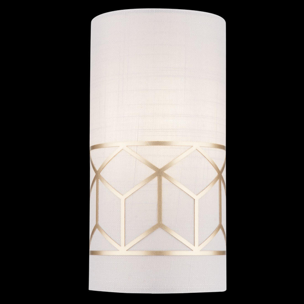 LAMPA ścienna MESSINA H223-WL-01-G Maytoni abażurowa OPRAWA kinkiet złoty beżowy