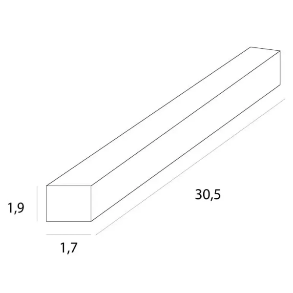 Wewnętrzny płaski zasilacz magnetyczny do szyn 150W MA0034 podłużny biały