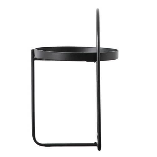 Salonowy stolik metalowy Melbury 5059413686771 czarny