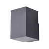 Lampa wodoodporna Roland AZ5229 LED 9W 3000K kwadratowa szara