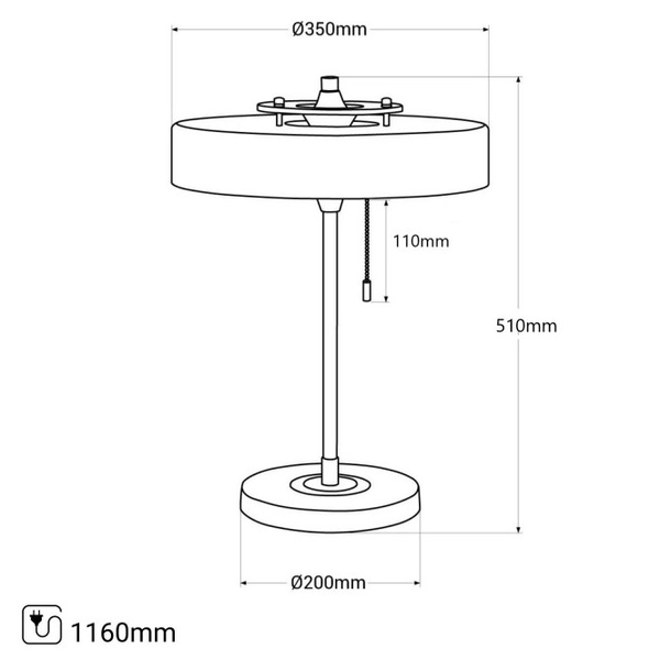 Sypialniana lampka nocna Banquero ABR-BAQUERO Abruzzo owalna zielona