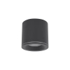 Tubka lampa przysufitowa Luna CL0103-BK Yaskr do przedpokoju IP65 czarna