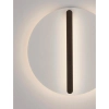 Okrągła lampa ścienna do salonu GALURCA LE45108 LED 20W 2700K biała czarna