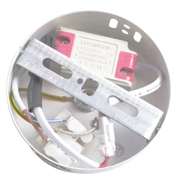 LAMPA wisząca ALBA ML188 Milagro metalowa OPRAWA zwis LED 5W 4000K sopel tuba biała