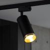 Szynowa trójobwodowa lampa Mica Track ML2194 tubka czarny złoty