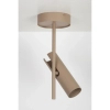 Sufitowa lampa reflektor LEDA kaszmirowy 1xGU10 regulowana tubka 41530