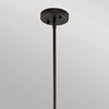 Szklana lampa wisząca Everly KL-EVERLY-P-S-OZ brązowy przezroczysty