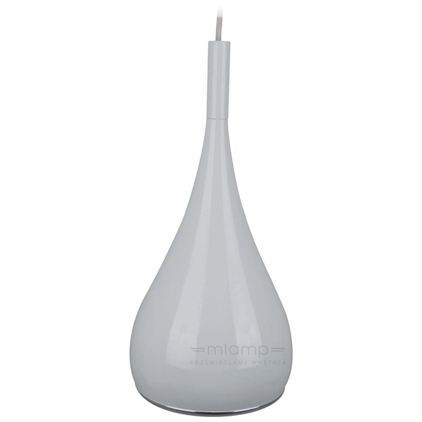 Łezka LAMPA wisząca ANON CHROM MA01986C-001 CH Italux metalowa OPRAWA zwis kropla chrom