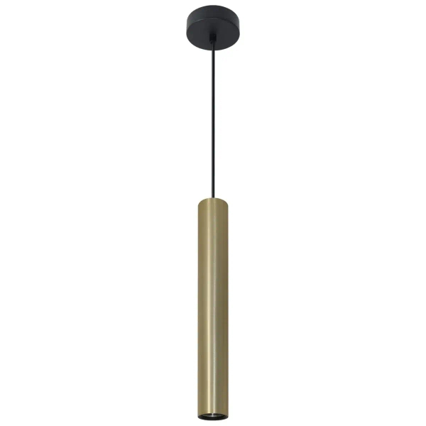 Wisząca lampa podłużna Lungomare 326140 nad stół tuba złota czarna