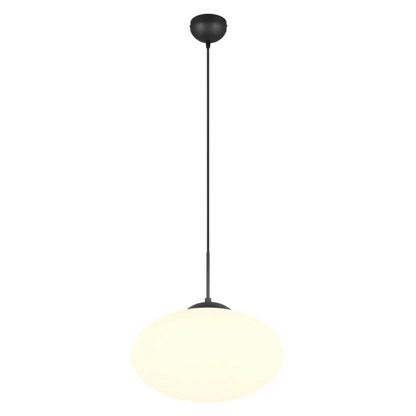 Metalowa lampa wisząca FOMENTO 363190132 Trio zwis do kuchni biały czarny