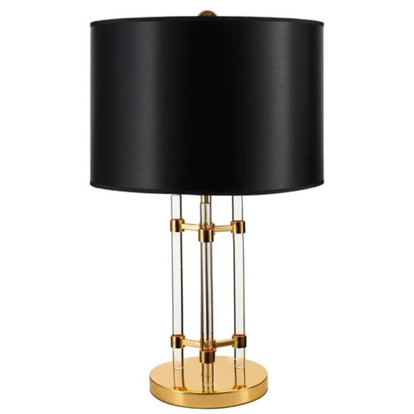 Lampka stołowa do gabinetu Exclusivo DN921 Step czarna złota
