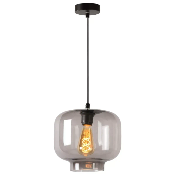 Loftowa lampa wisząca MEDINE 46413/01/65 Lucide szary przydymiony