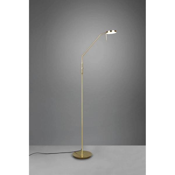 Ściemnialna lampa podłogowa NEMIO DL108423310 LED 12W 2300-4000K złoty